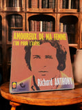 Disque vinyle 45 tours Richard Anthony vintage pochette Amoureux de ma femme