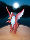 Figurine Kaiju Ultraman Bandai 2014 rouge et blanc, monstre japonais rare