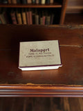 Boîte à bijoux ancienne Malapert Paris Vichy vintage, métal, écrin rétro