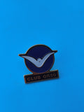 Vintage pin's CLUB OR50 bleu oiseau émaillé collection badge ancien