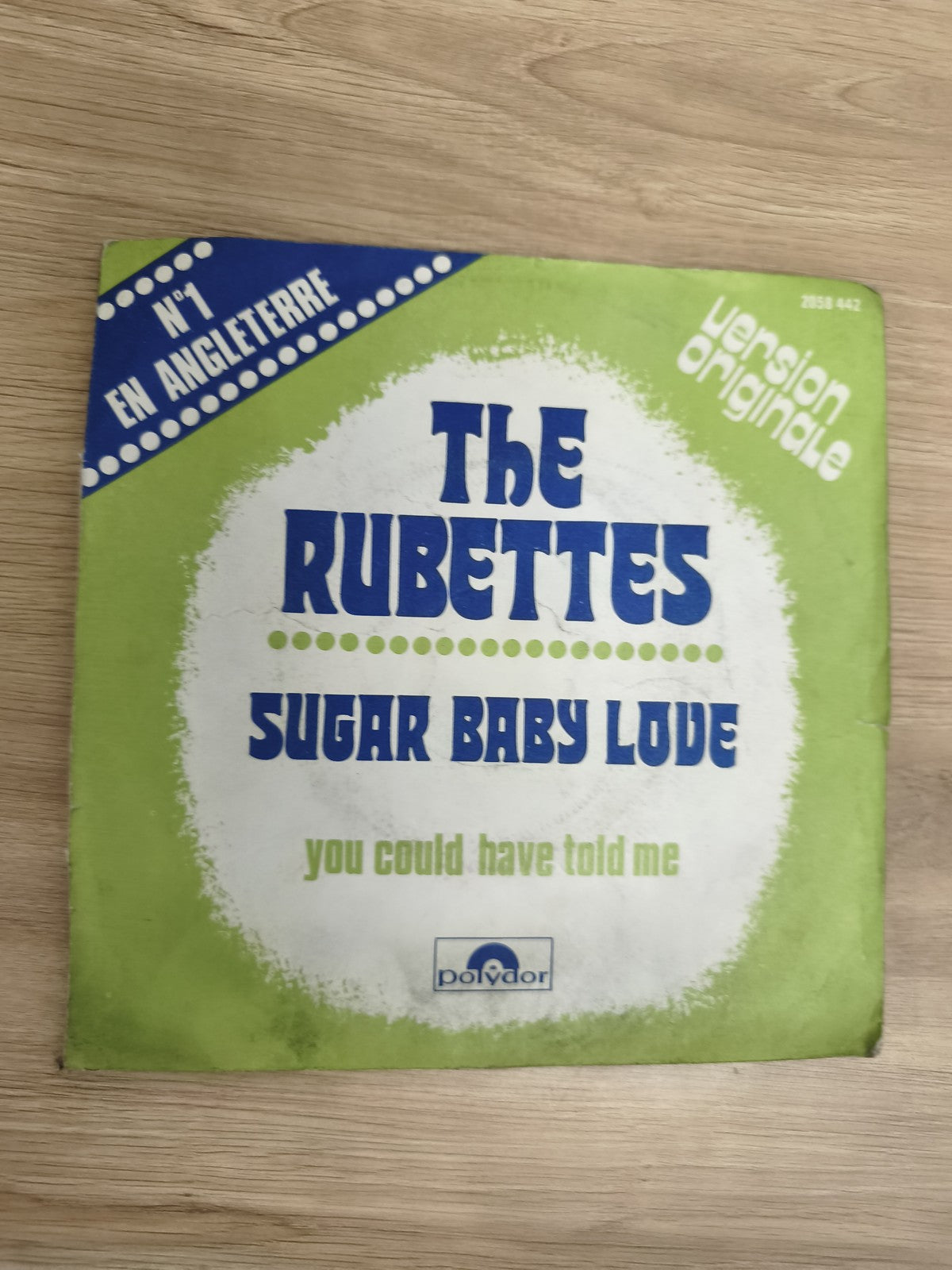 Vinyle 45T The Rubettes Sugar Baby Love / You Could Have Told Me Polydor