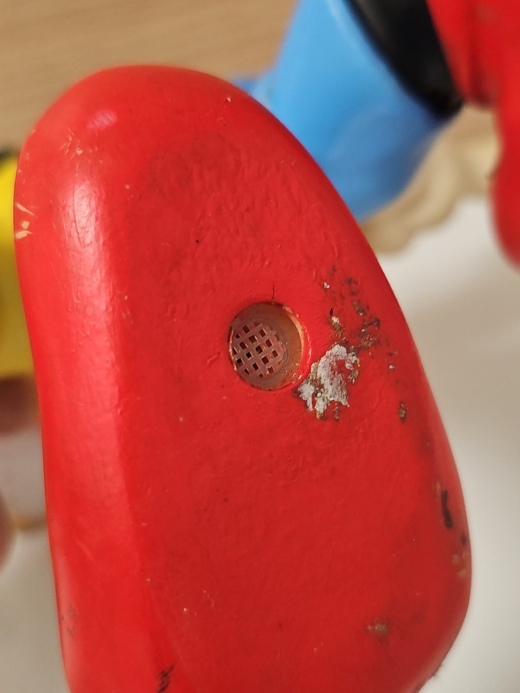 Vintage pouet Mickey Mouse 27 cm ancien jouet Disney collection rétro rare