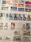 Lot anciens timbres oblitérés Espagne philatélie, personnages, sport, architectu