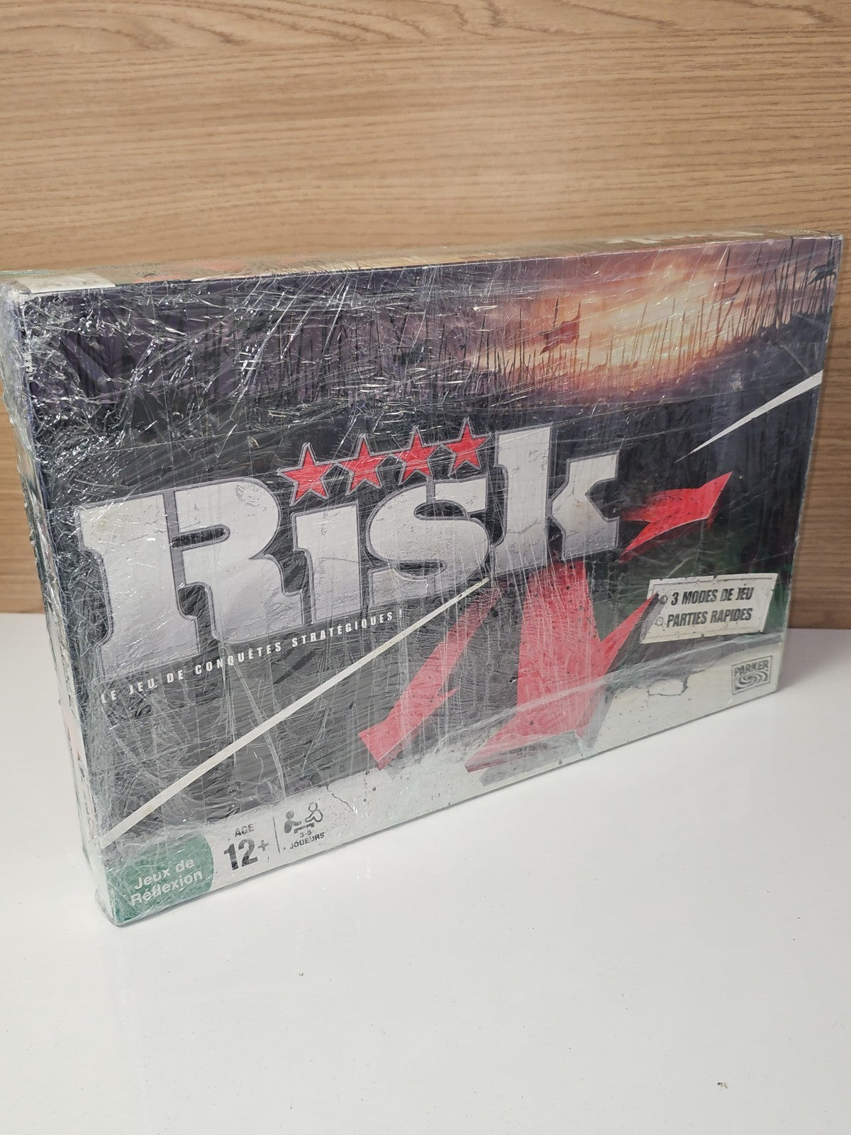 Jeu de société Risk Hasbro stratégie conquête plateau famille occasion complet