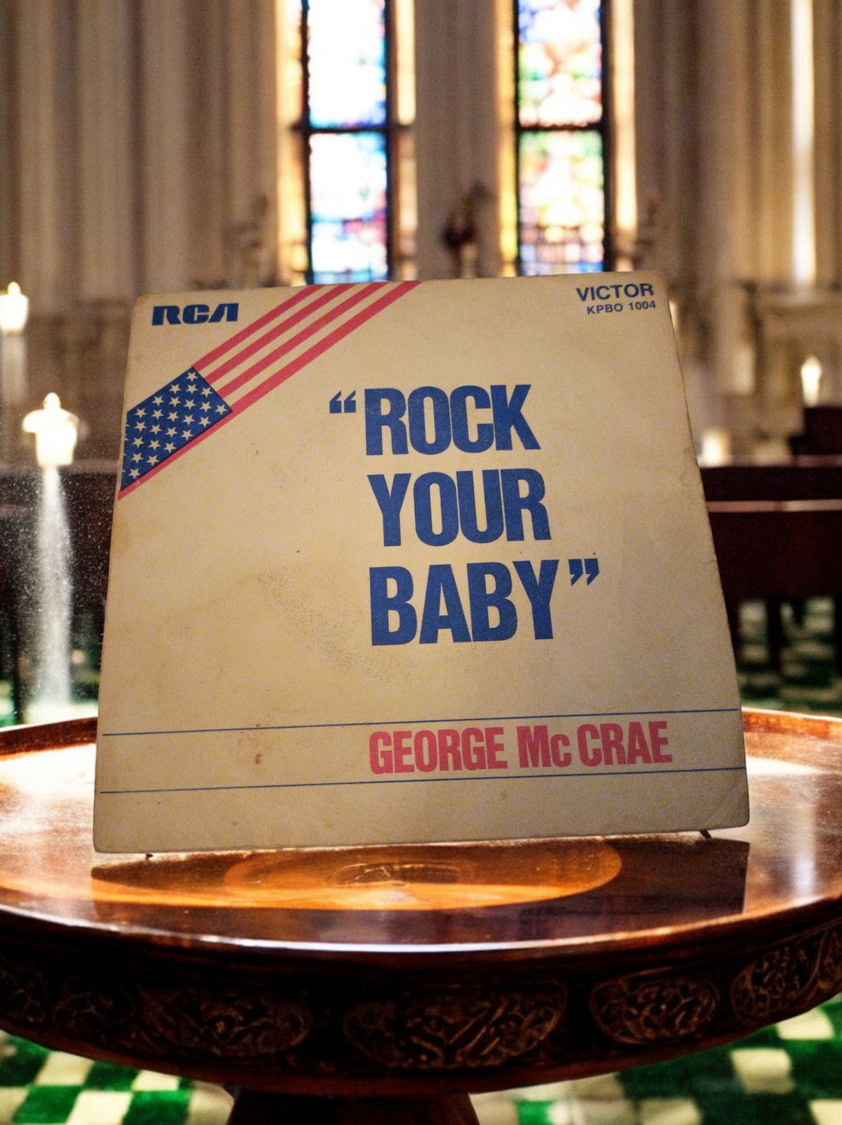 Vinyle 45 tours RCA George McCrae Rock Your Baby disco USA