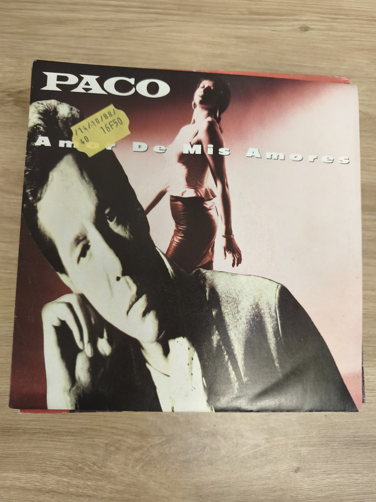 Vinyle 45 tours PACO Amor De Mis Amores pochette couleur ref 1