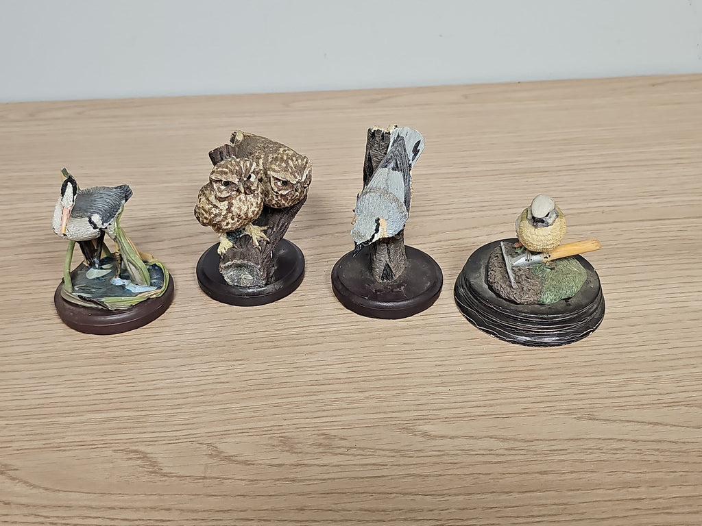 Statues oiseaux décoratives The Country Bird Collection figurines animalières