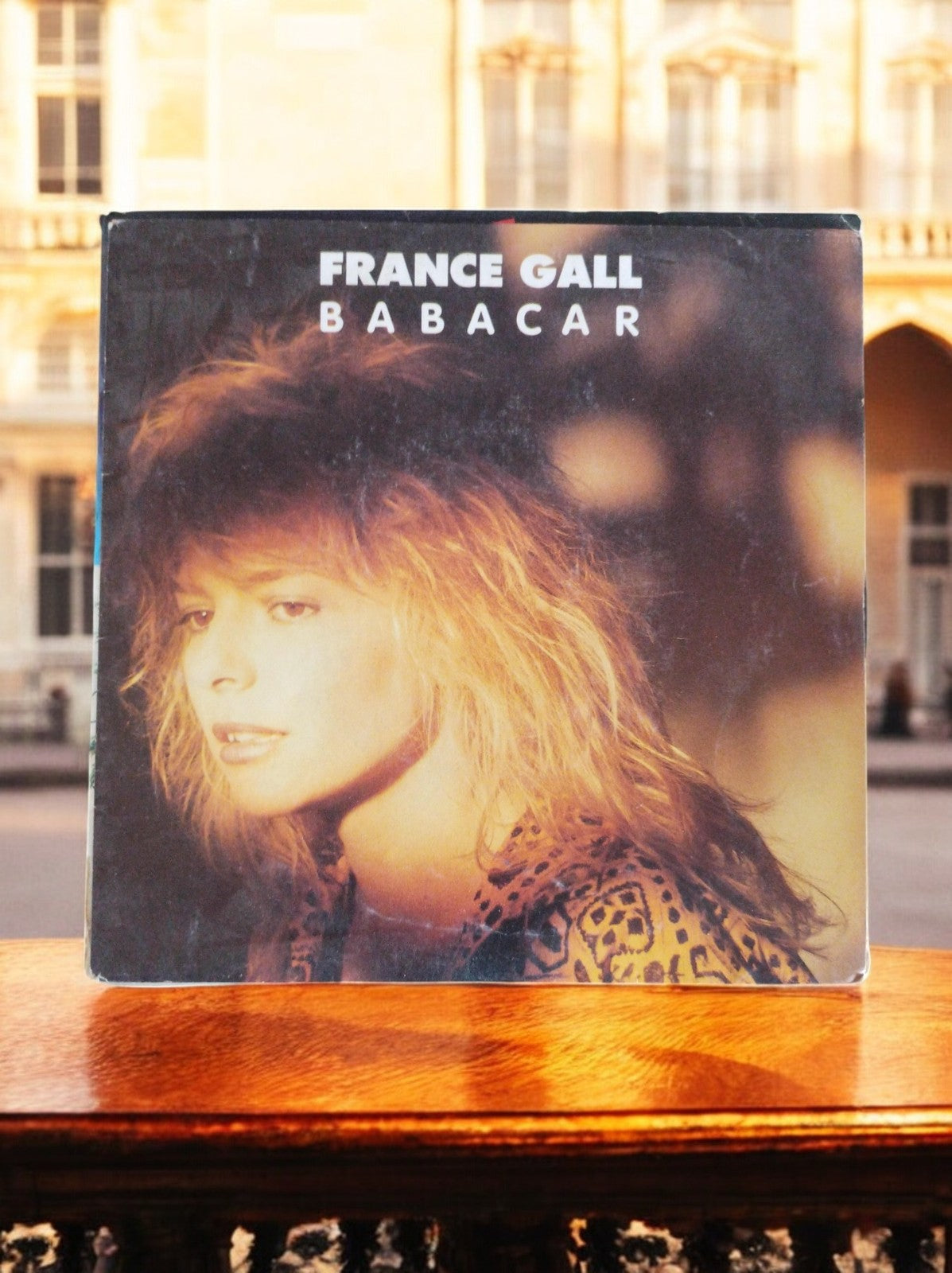 Vinyle 45T France Gall Babacar pochette vintage années 80 disque single