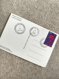 Carte postale Congrès Parlement Versailles 1998 oblitérée timbre philatélie