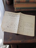 Lettre manuscrite ancienne 1944 Guerre 39-45 sur papier à en-tête assurance