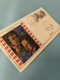 Enveloppe FDC Monaco premier jour Grimm timbre illustré conte philatélie