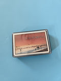 Jeu de cartes vintage California ancien, neuf, collection rétro, rare occasion