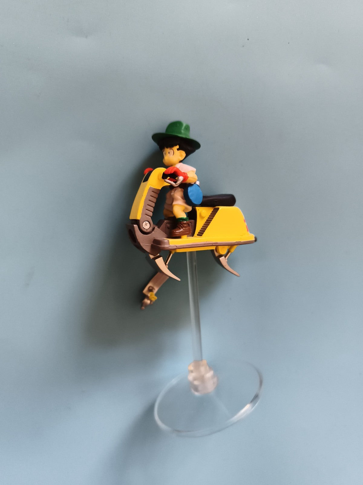 Figurine Dragon Ball Z Bulma moto jaune DBZ jouet décor animé