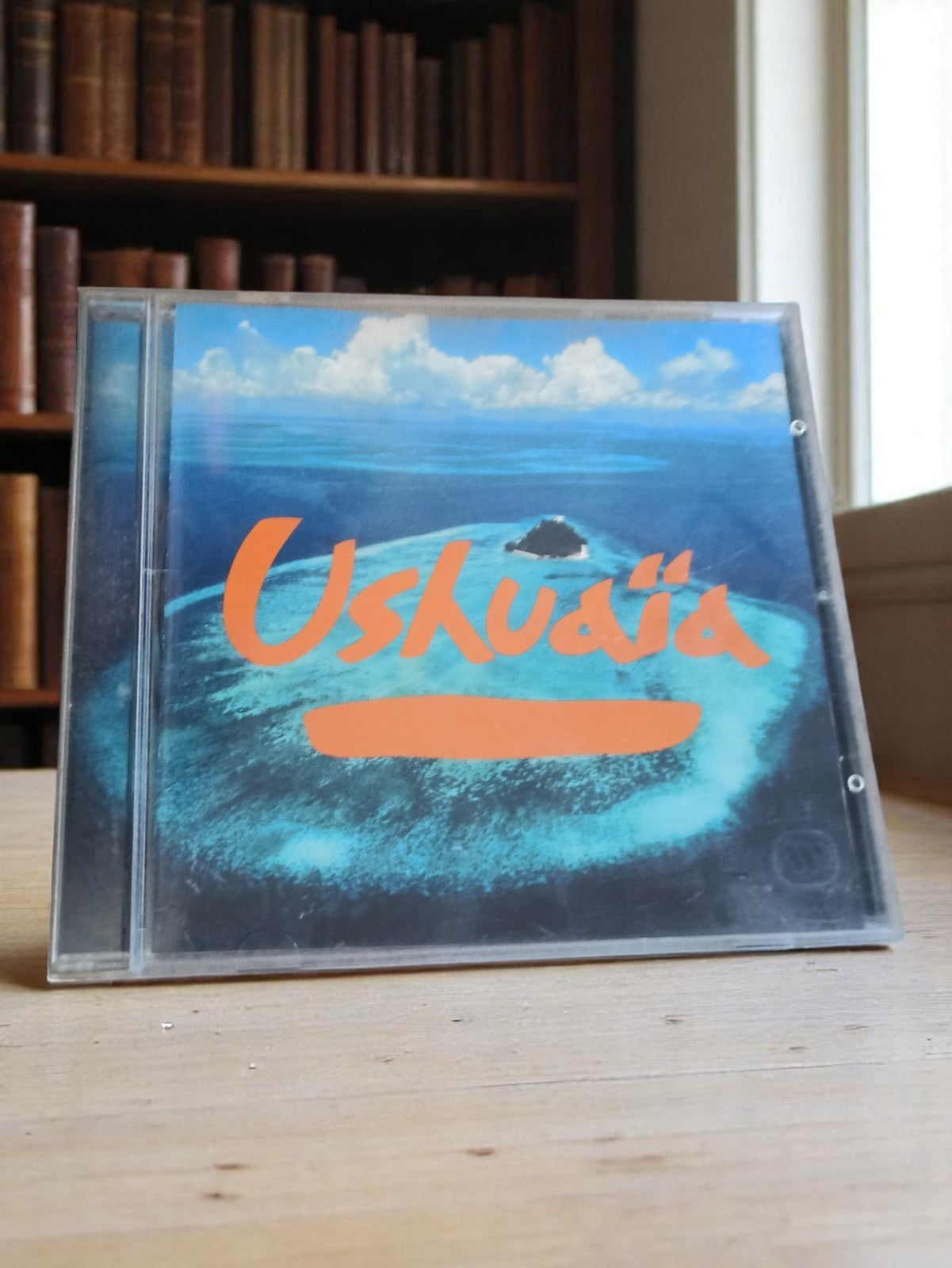 CD Ushuaïa musique – Édition collector rare, pochette île, Warner