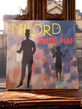 Vinyle 45T vintage Édith Piaf Milord pochette illustrée Columbia rare
