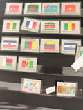 Timbres ONU 15c Nations Unies drapeaux pays thématique philatélie
