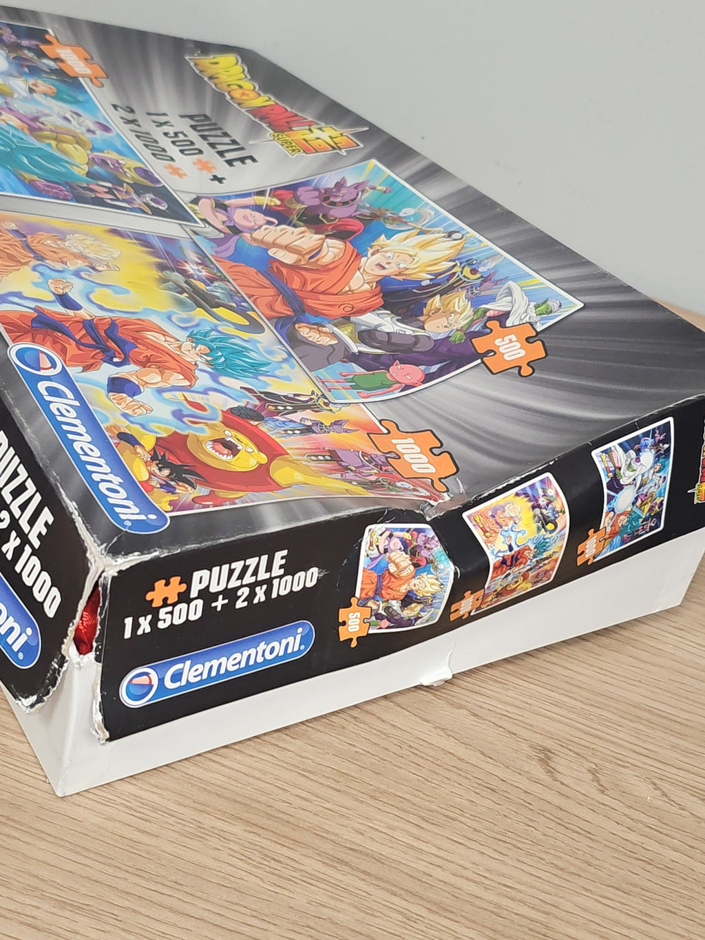 Puzzle Dragon Ball Super Clementoni 500 et 2x1000 pièces Toei Animation Bird
