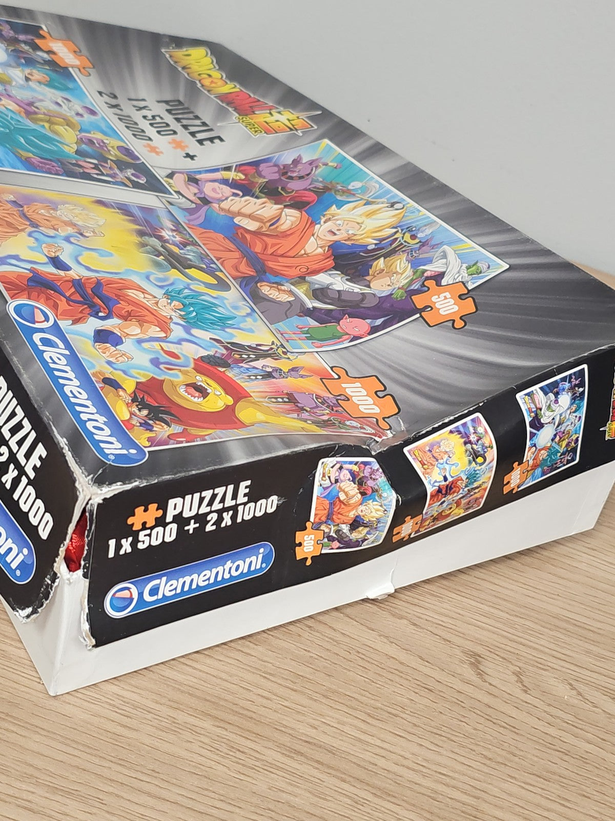 Puzzle Dragon Ball Super Clementoni 500 et 2x1000 pièces Toei Animation Bird