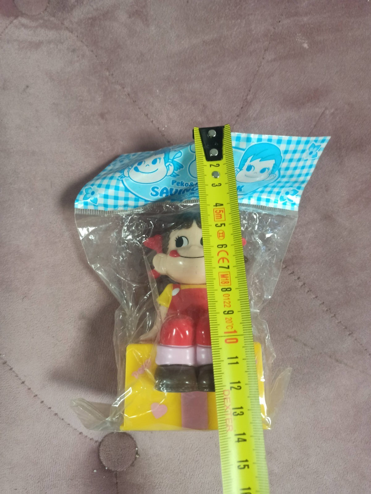 Tirelire vintage Peko-chan Japan, figurine banque cadeau, années 80-90