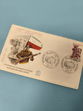 Enveloppe premier jour émission FDC Hommage Combattants Polonais Paris Ref 11