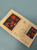 Enveloppe FDC premier jour d?émission Paris 1974 illustration colorée timbre