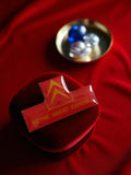 Pin's Citroën émaillé vintage rouge logo chevrons rétro publicité auto