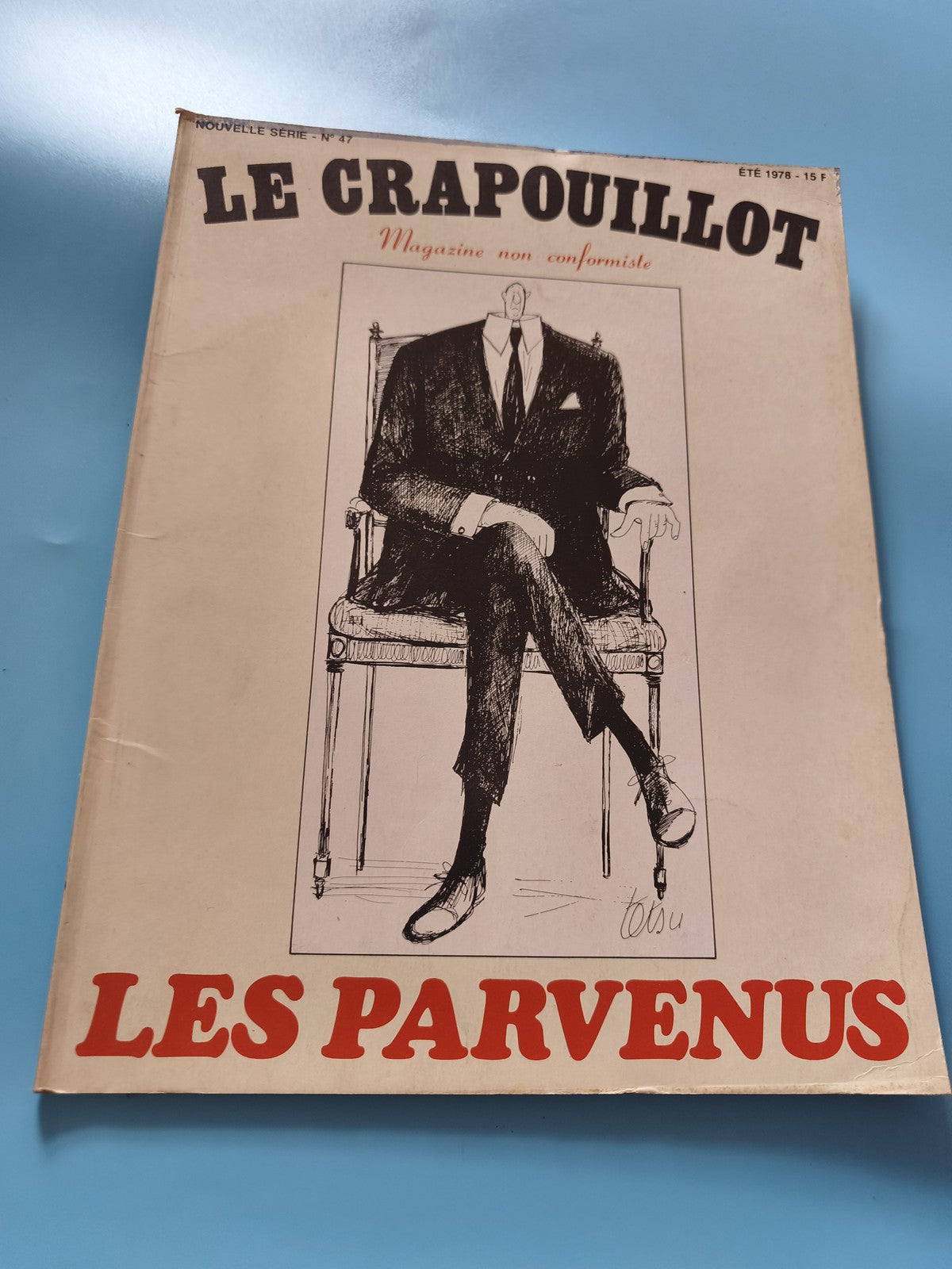 Ancien magazine Les Crapouillots vintage collection presse rétro France rare