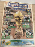 Ancien journal La Provence OM Coupe du Monde 1998 football vintage France