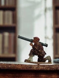 Figurine Starlux soldat bazooka vintage ancien petit format rétro armée