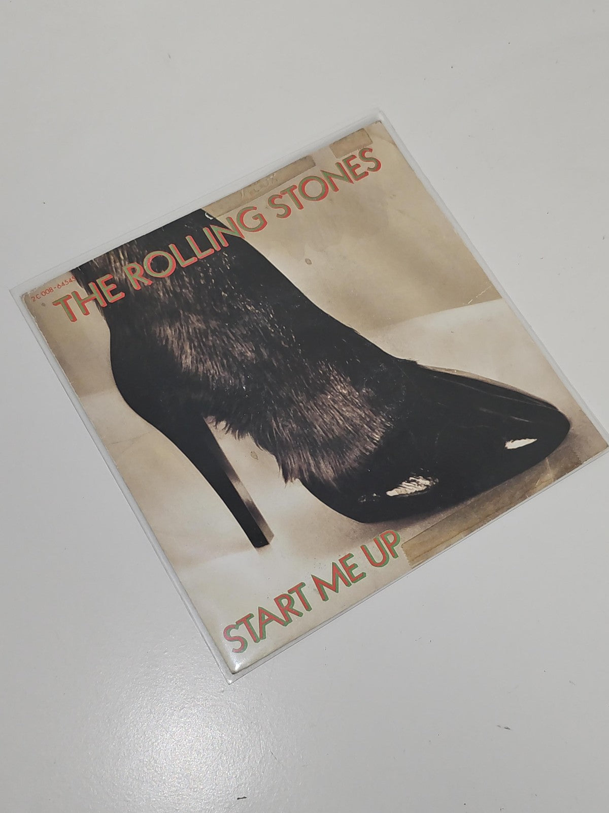 Vintage 45 tours ancien vinyle The Rolling Stones rétro collection état TB