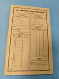 Lot timbres carnet ancien La Liaison Philatélique collection France vintage