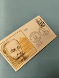 Enveloppe premier jour FDC André Messager portrait timbre oblitéré (Ref 11)
