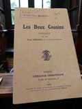 Livre ancien 1934 Les Deux Cousins Paul Décard Librairie Théâtrale Paris vintage