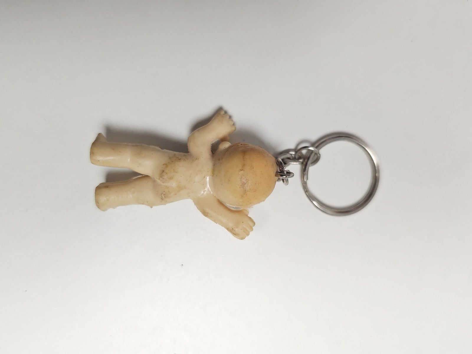 Porte-clés ancien bébé rétro, collection vintage, accessoire rare original