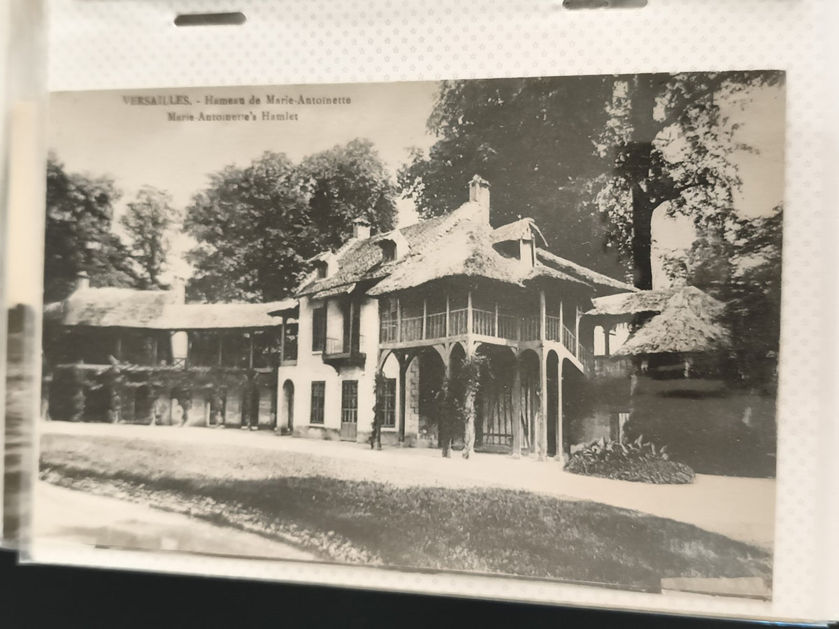 Carte postale ancienne VERSAILLES Hameau Marie-Antoinette CPA noir et blanc vint