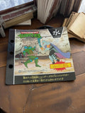 Carte Carddass vintage TMNT Tortues Ninja Shredder vs Léonardo Japon