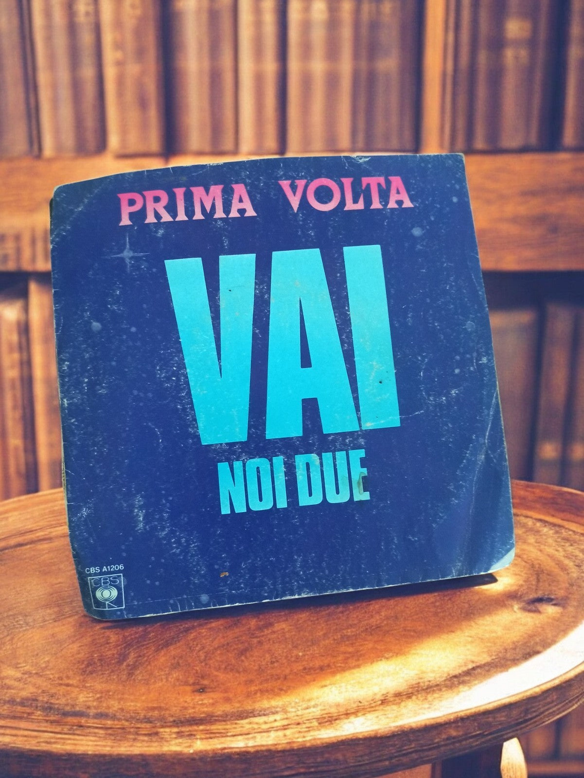 Disque vinyle 45 tours Prima Volta Vai Noi Due CBS vintage ancien pochette