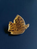 Pin's publicitaire rétro Sono ancien badge collection vintage musique audio rare