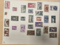 Lot timbres poste France oblitérés philatélie couleurs variées