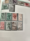 Timbres Espagne Rio Muni animaux botanique personnages lot philatélie