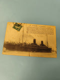 Carte postale ancienne LE HAVRE paquebot La Savoie transatlantique navire