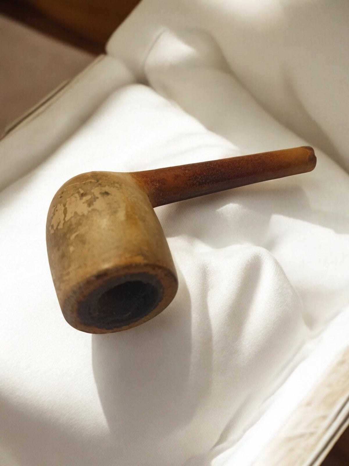 Pipe ancienne vintage à restaurer – Finition patinée – Objet fumeur rétro