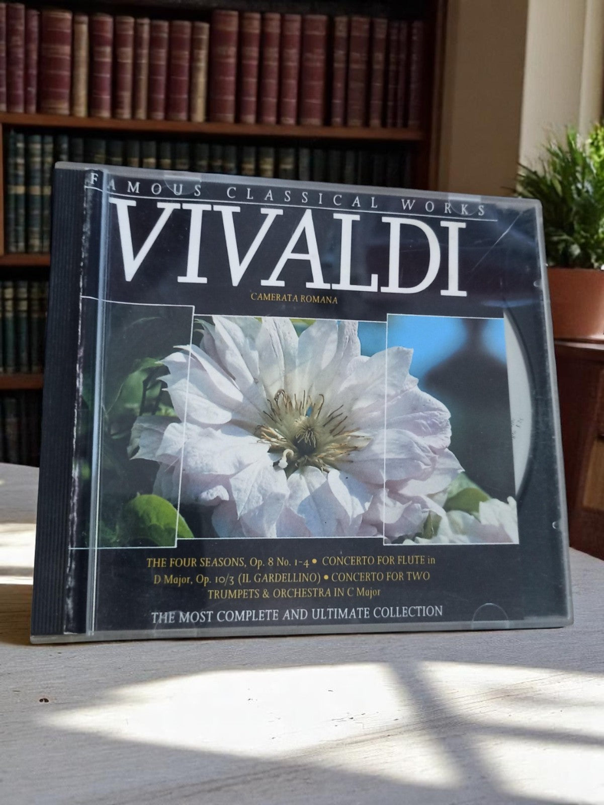 CD classique Vivaldi Camerata Romana vintage, Famous Classical Works, Four Seaso