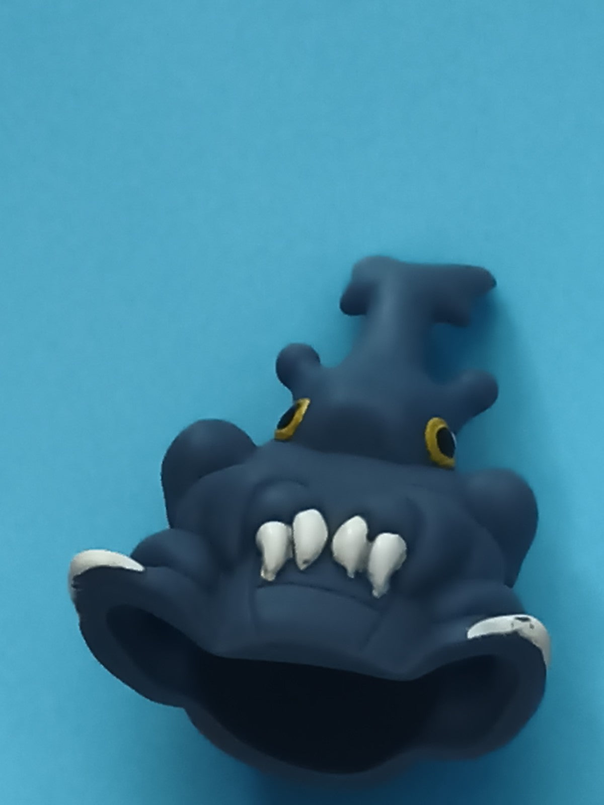 Marionnette doigt Pokémon Scarhino figurine bleu jouet finger puppet