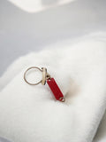 Porte-clés ancien publicitaire AMIRY rouge rétro vintage accessoire déco