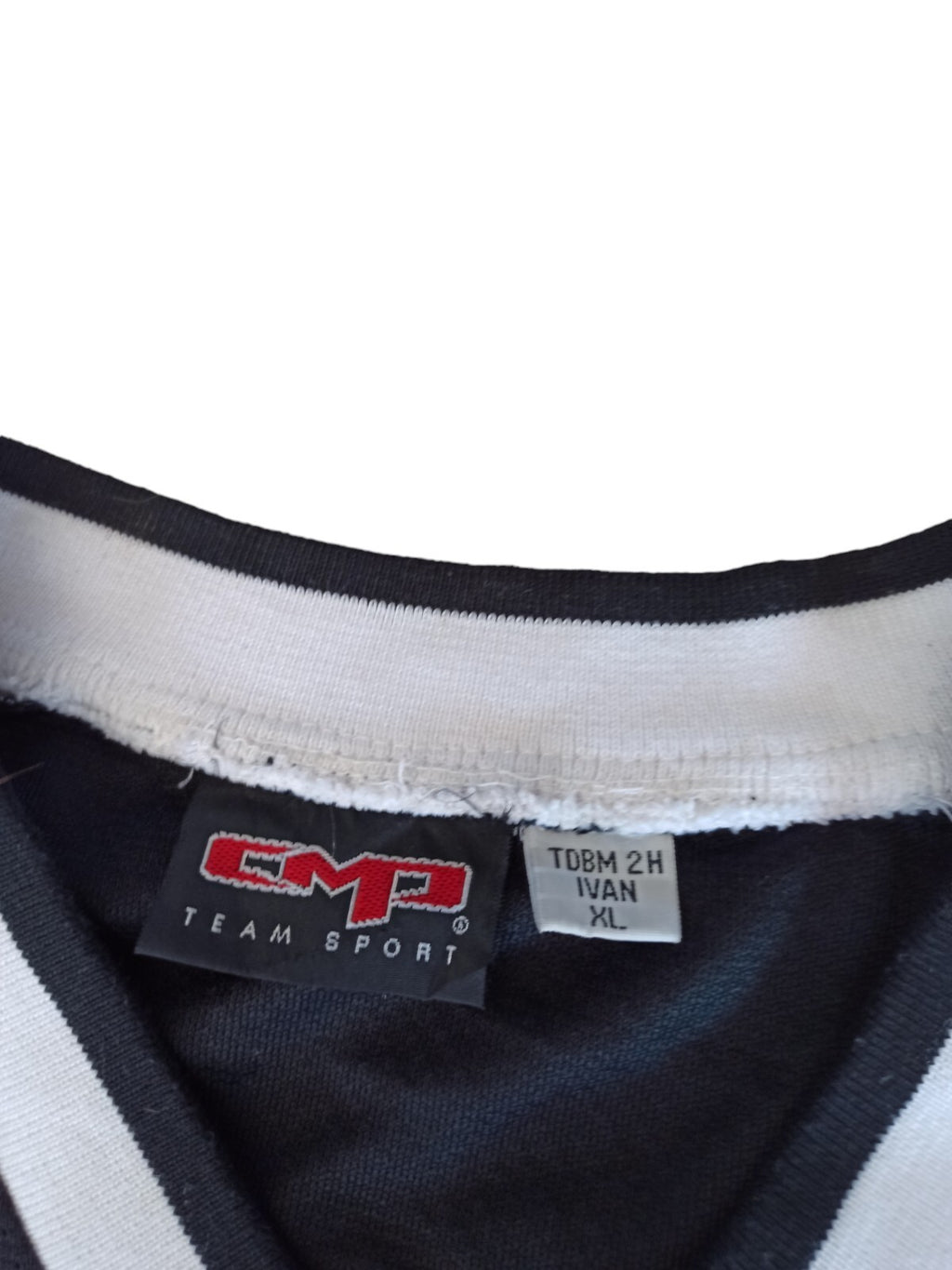 Maillot vintage hockey Penguins CMP Sports XL – logo rétro NHL