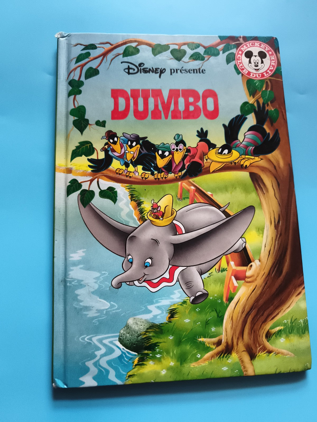 Livre Disney Dumbo Club du Livre Mickey couverture rigide illustrée