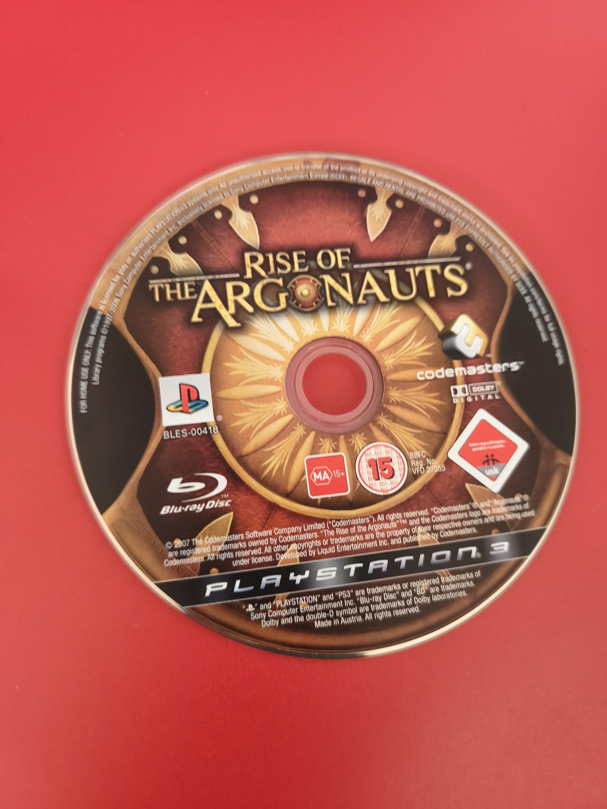 Jeu PS3 Rise of the Argonauts disque seul Sony PlayStation 3 version française