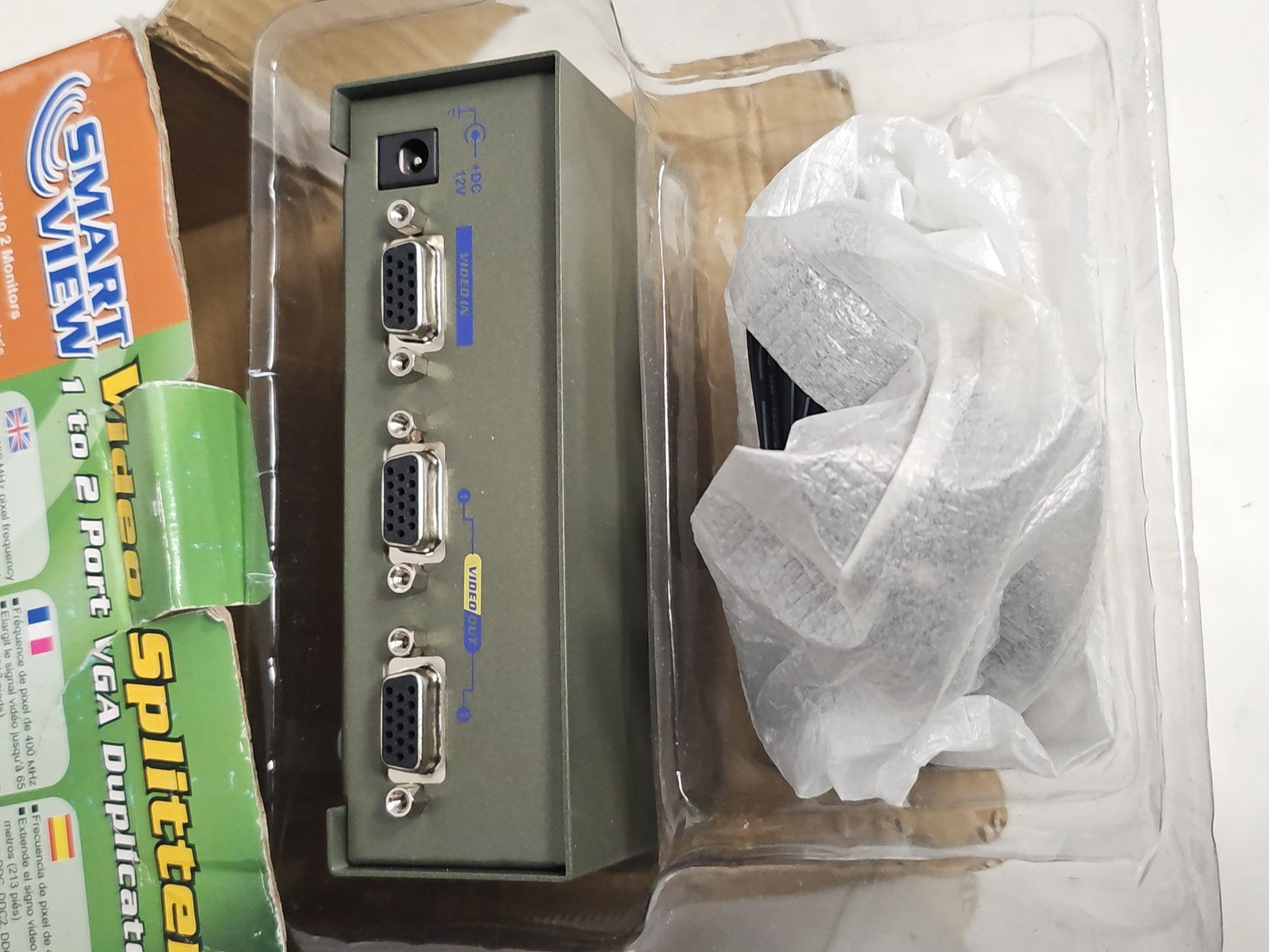 Smart View VS-812H Splitter HDMI 2 Ports Booster Vidéo Signal Longue Distance