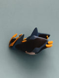 Figurine Pokémon Empoleon mini modèle bleu noir jaune décor animé